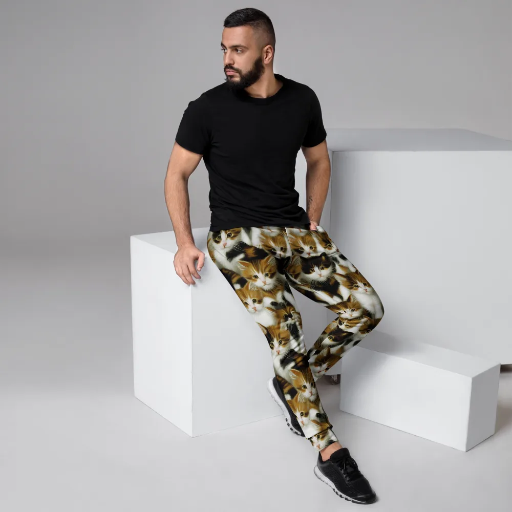 Cuddle Chaos on Men's Joggers — Right
