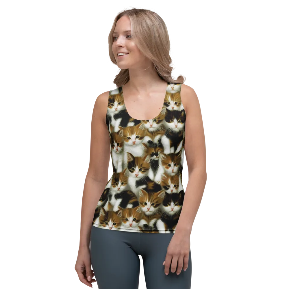 Cuddle Chaos on Women's Tank Top — Front