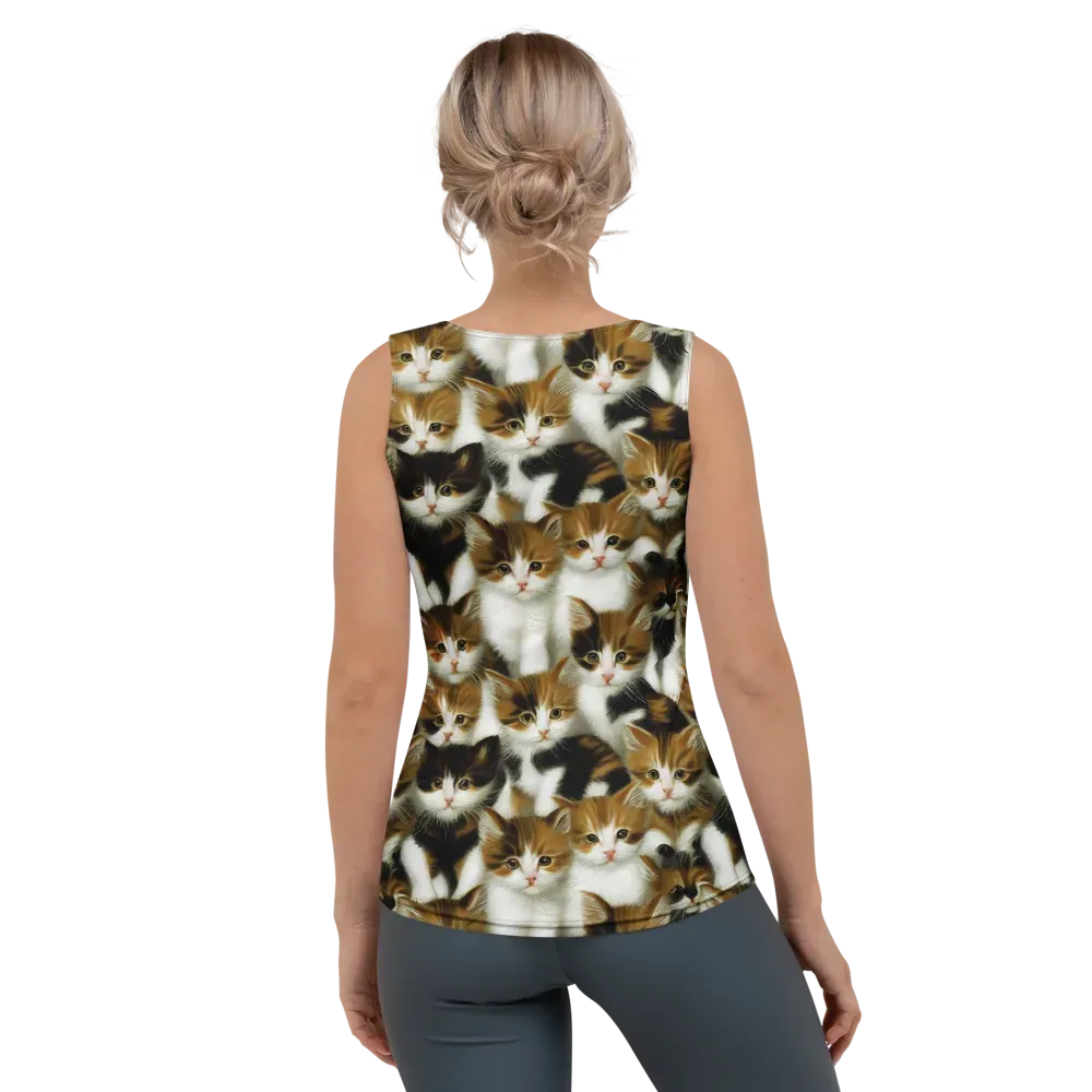Cuddle Chaos on Women's Tank Top — Back