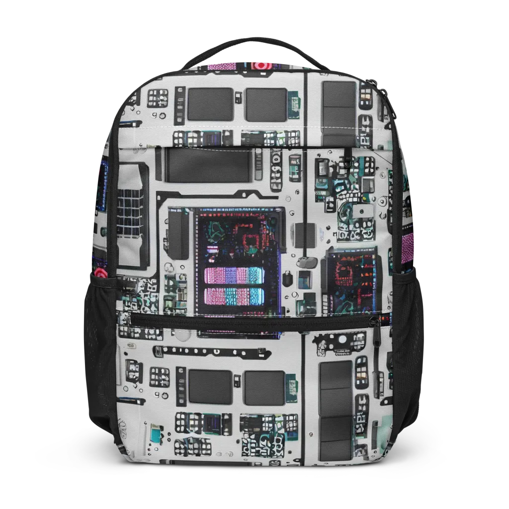 Wired Wonders on Utility Backpack — Front