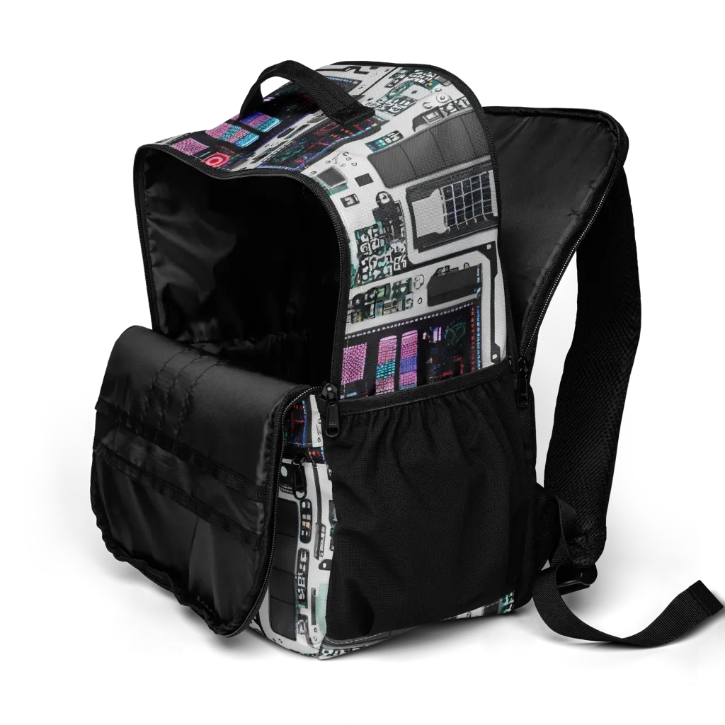 Wired Wonders on Utility Backpack — Product details 2
