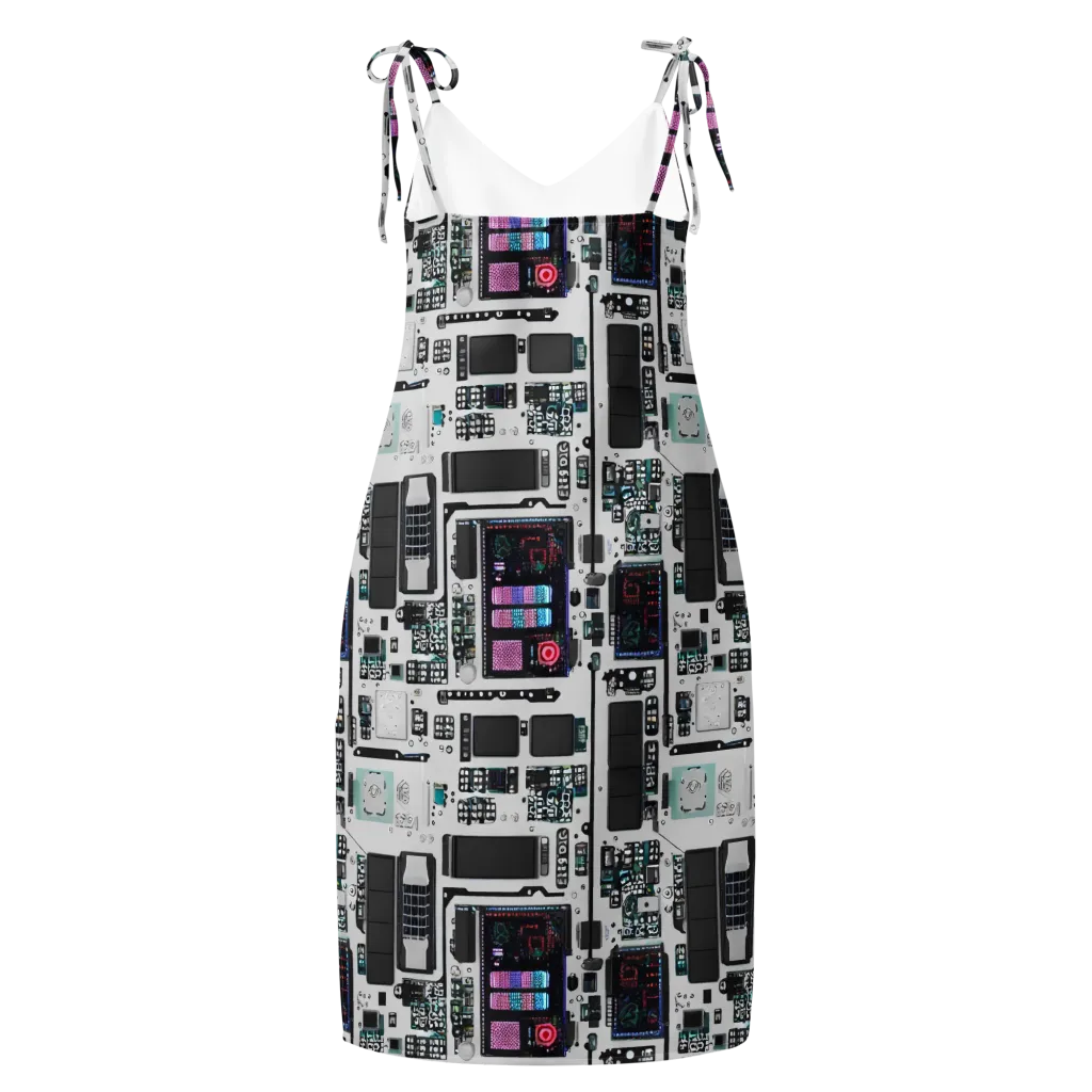 Wired Wonders on Slip Dress — Back