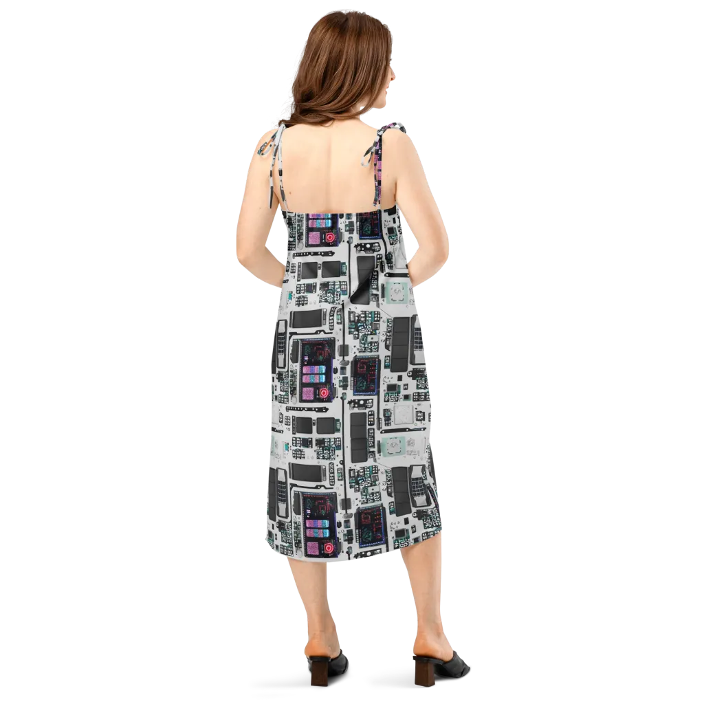 Wired Wonders on Slip Dress — Back