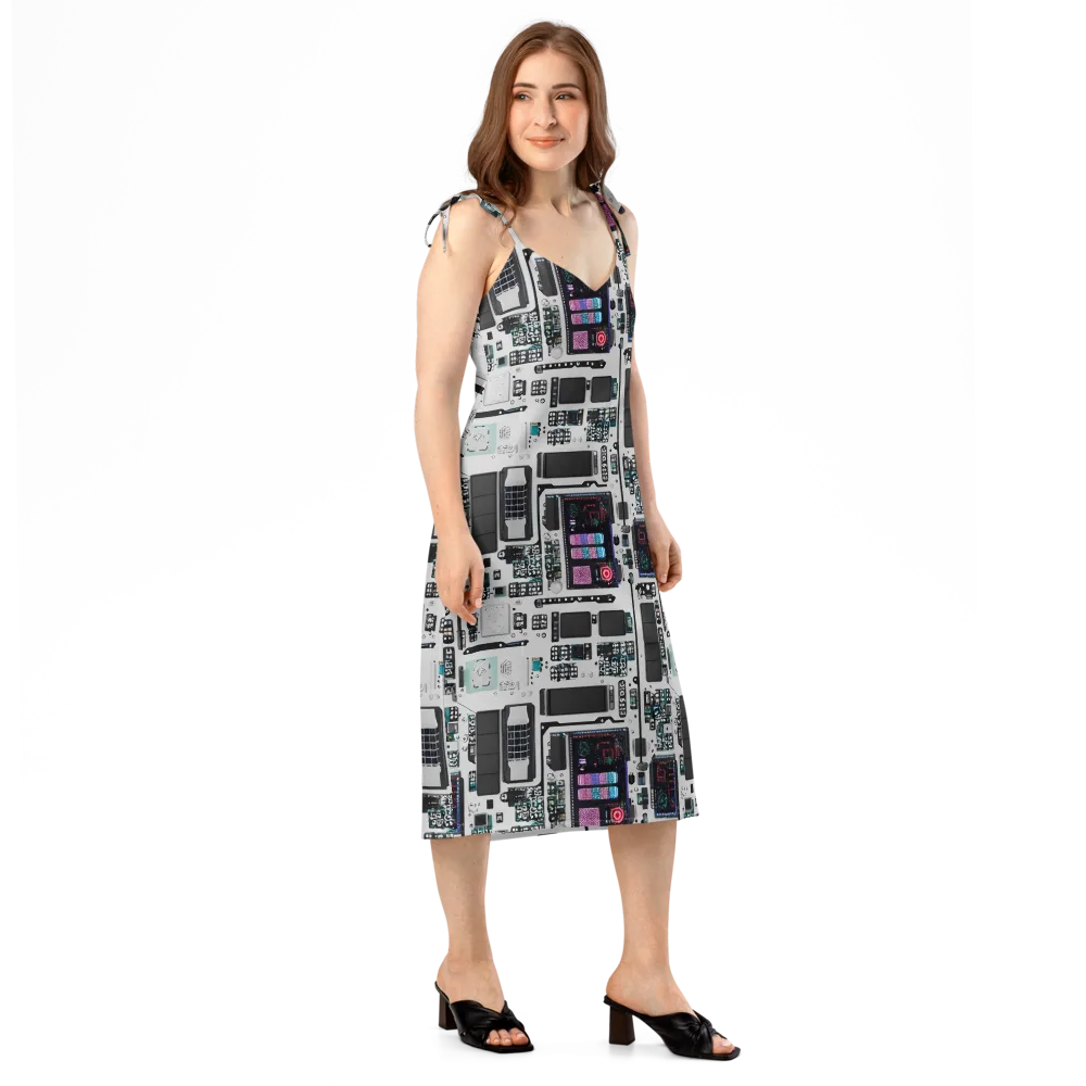 Wired Wonders on Slip Dress — Right Front