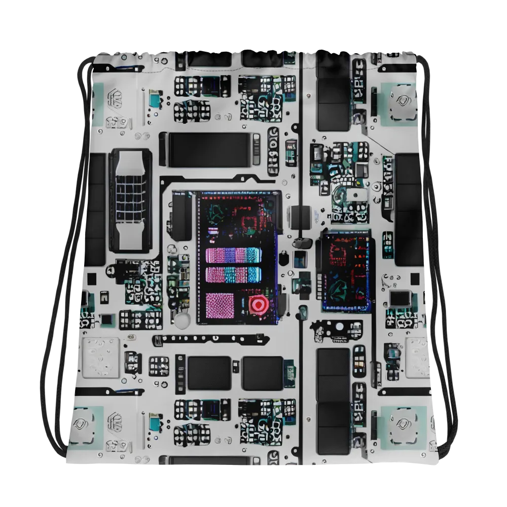 Wired Wonders on Drawstring Bag — Photo