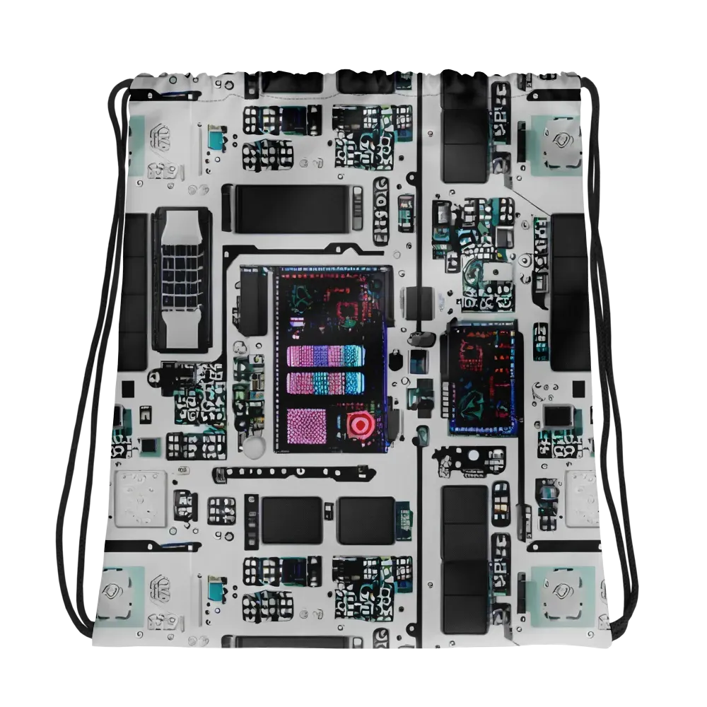 Wired Wonders on Drawstring Bag — Photo