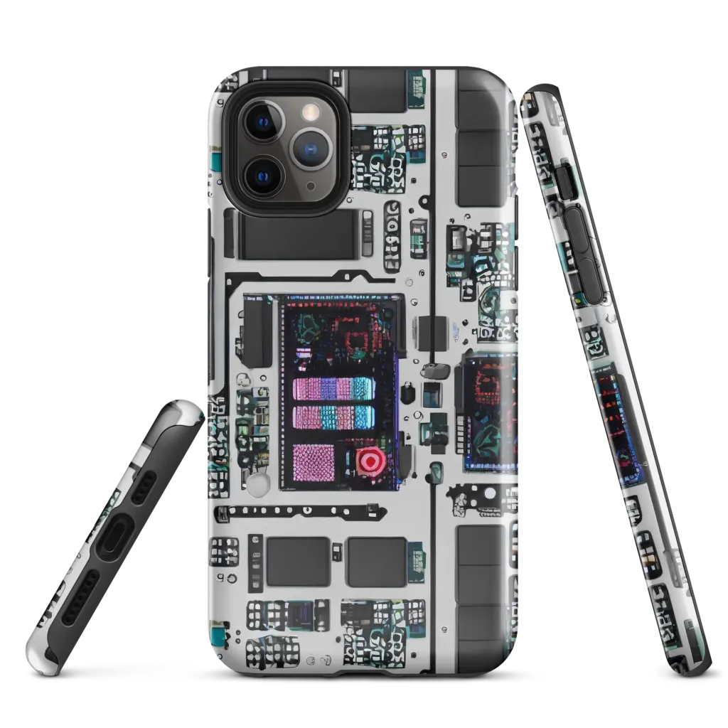 Wired Wonders on Tough Case for iPhone® — Front