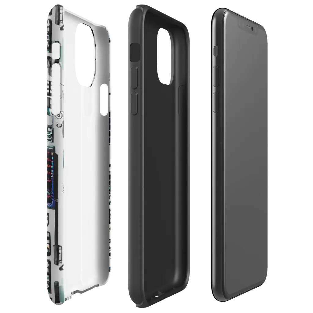 Wired Wonders on Tough Case for iPhone® — Right