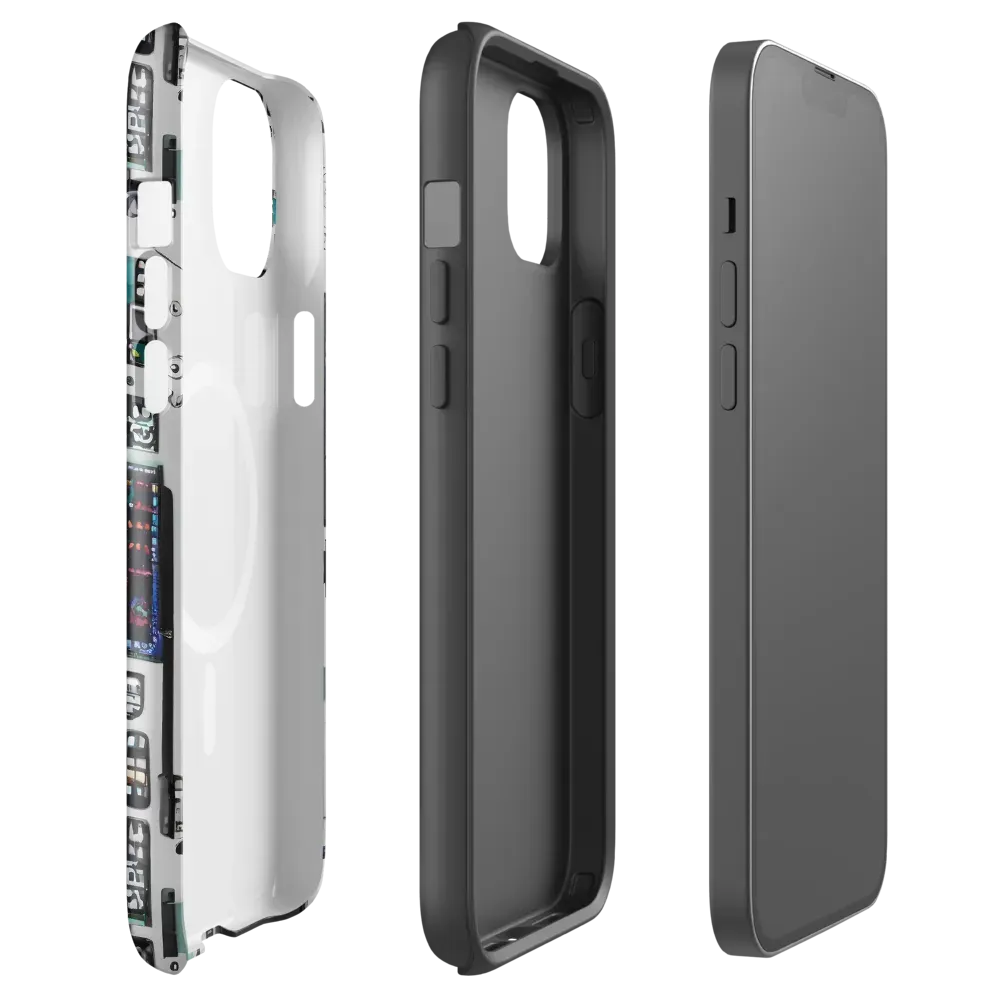 Wired Wonders on MagSafe Tough Case for iPhone® — Front