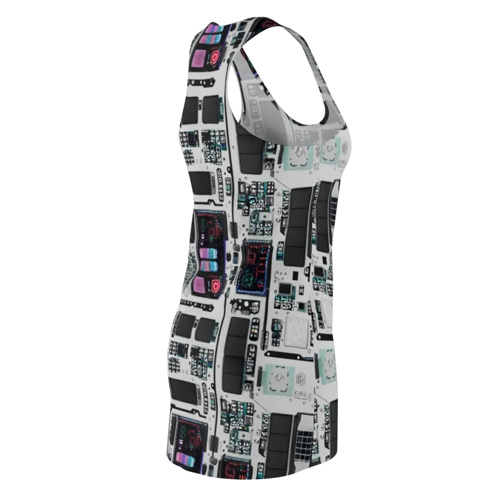 Wired Wonders on Racerback Dress — Back Side