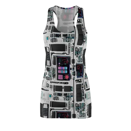 Wired Wonders on a Racerback Dress