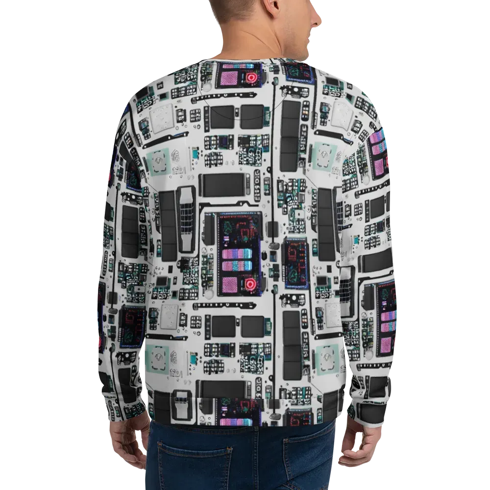 Wired Wonders on Sweatshirt — Back