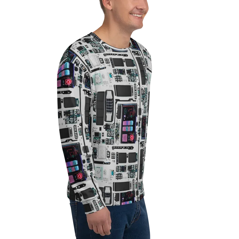 Wired Wonders on Sweatshirt — Right Front