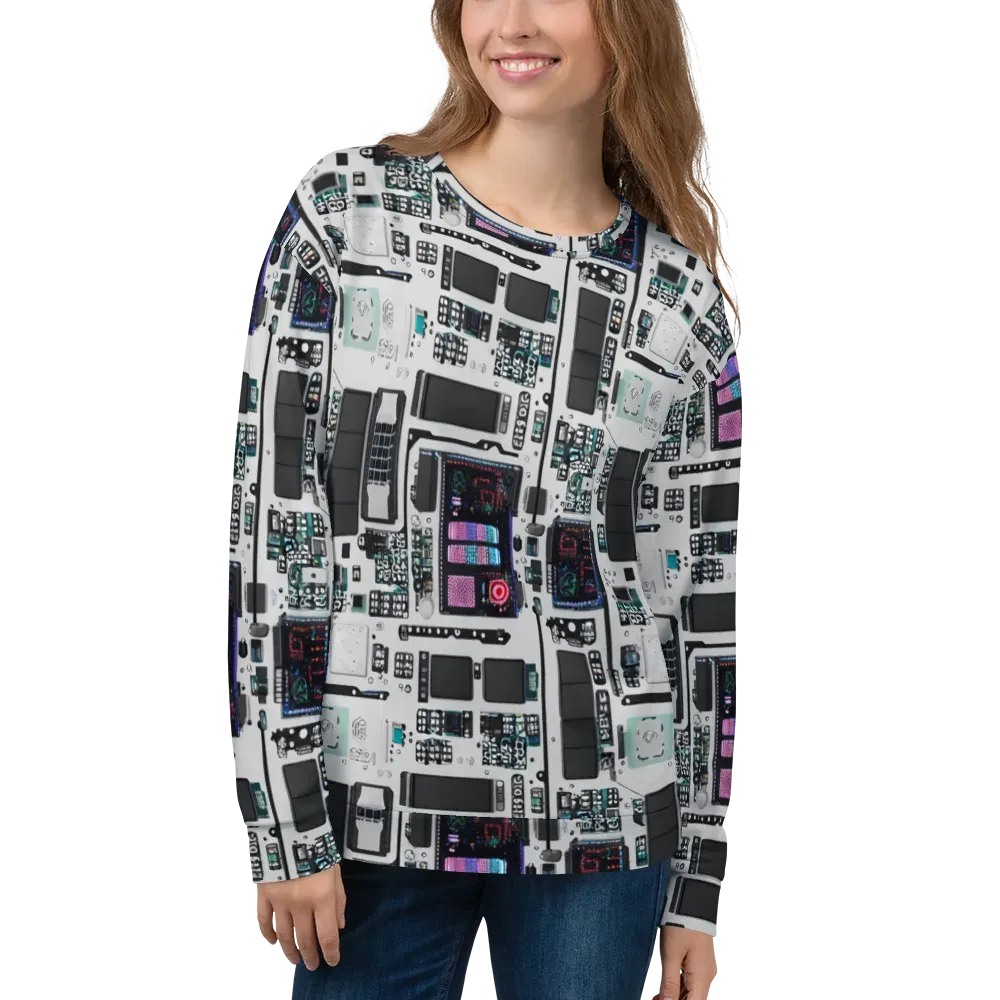 Wired Wonders on Sweatshirt — Front