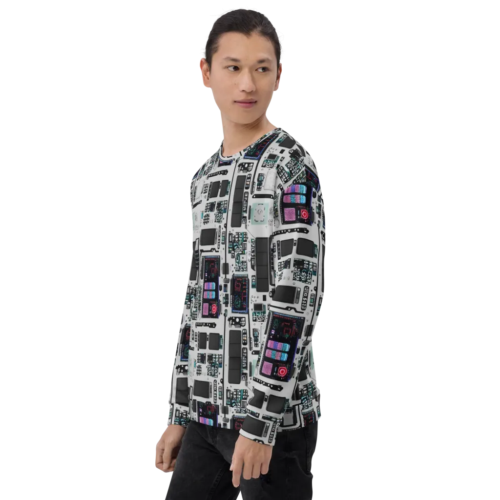 Wired Wonders on Sweatshirt — Left Front