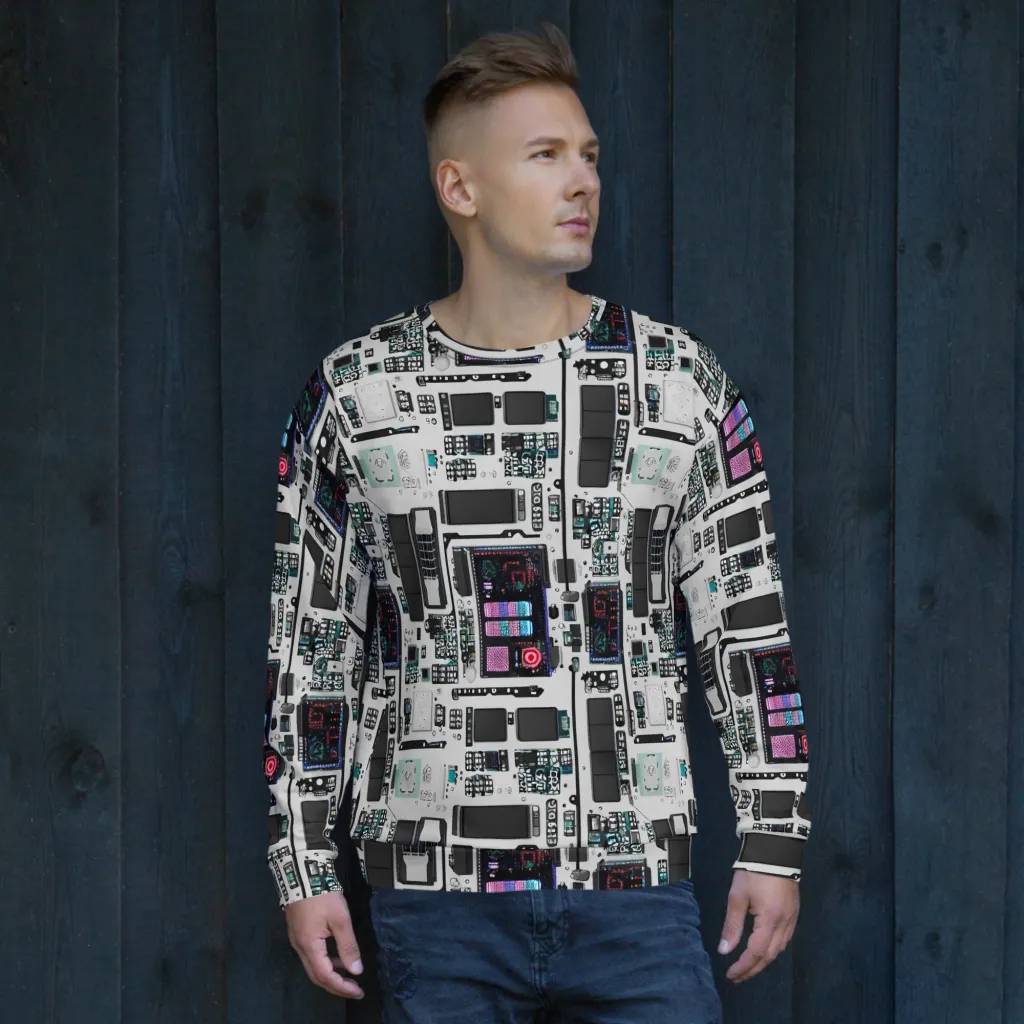 Wired Wonders on Sweatshirt — Front