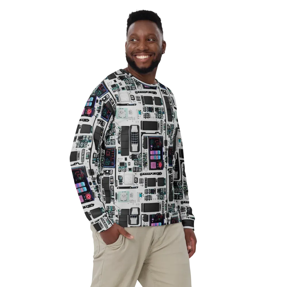 Wired Wonders on Sweatshirt — Front