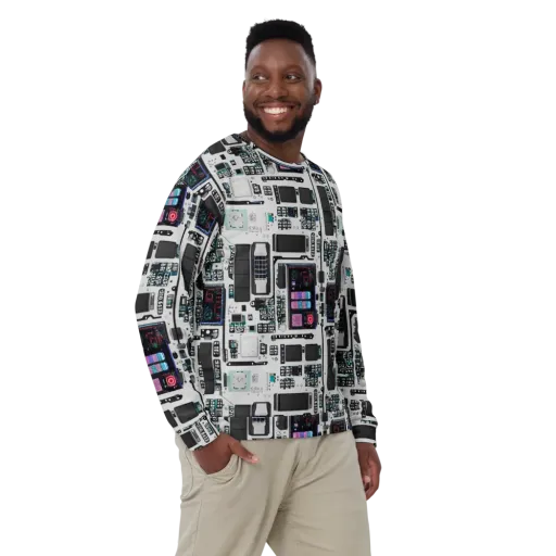 Wired Wonders on a Sweatshirt