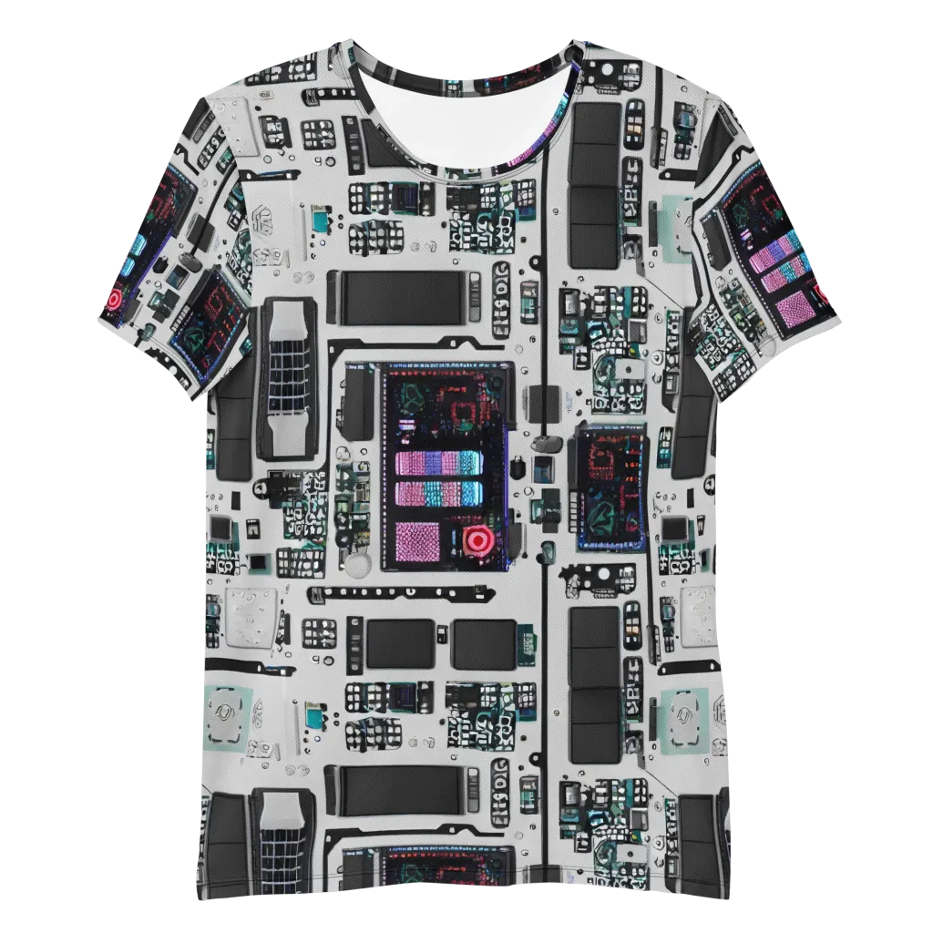Wired Wonders on Men's Athletic T-Shirt — Front
