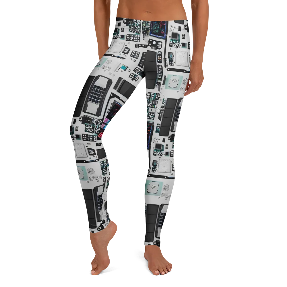 Wired Wonders on Leggings — Front
