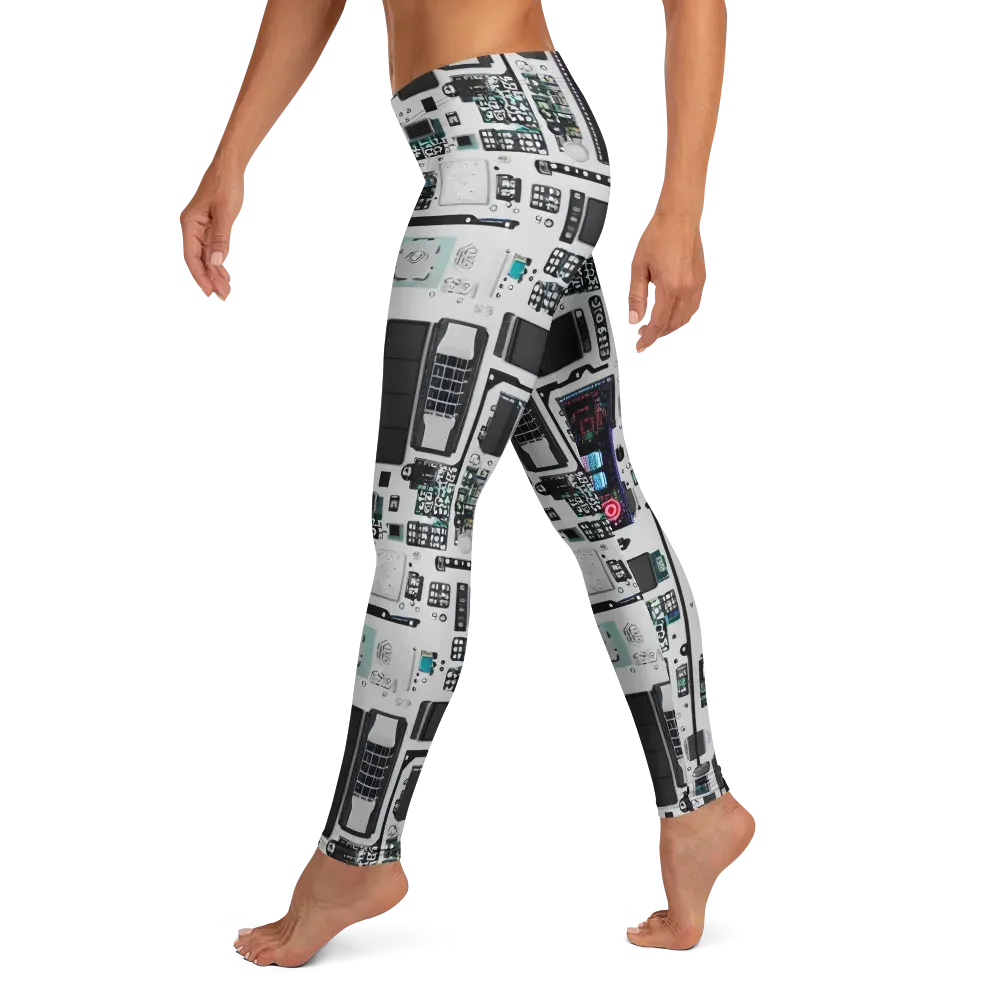 Wired Wonders on Leggings — Left