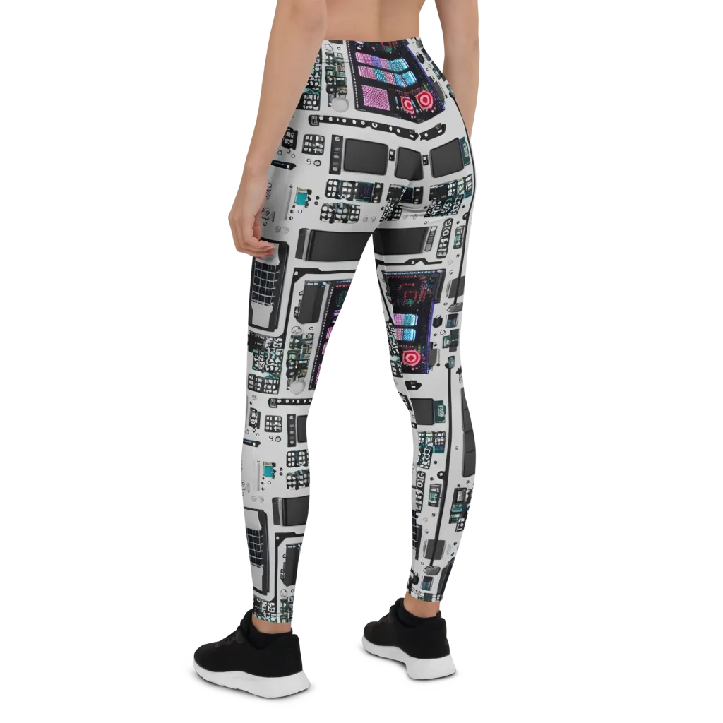 Wired Wonders on Leggings — Back