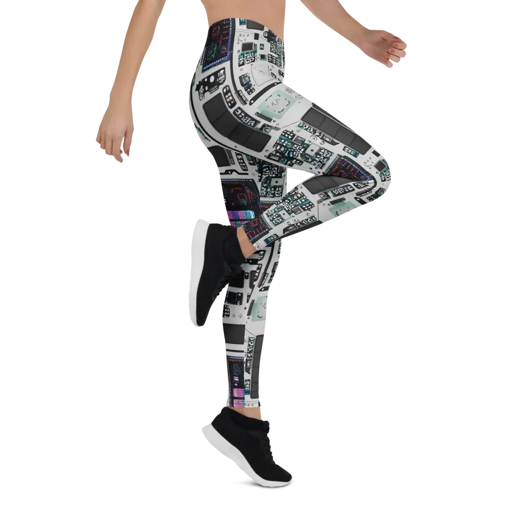 Wired Wonders on Leggings — Right