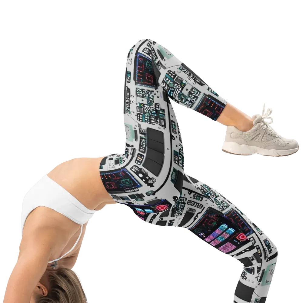 Wired Wonders on Leggings — Right