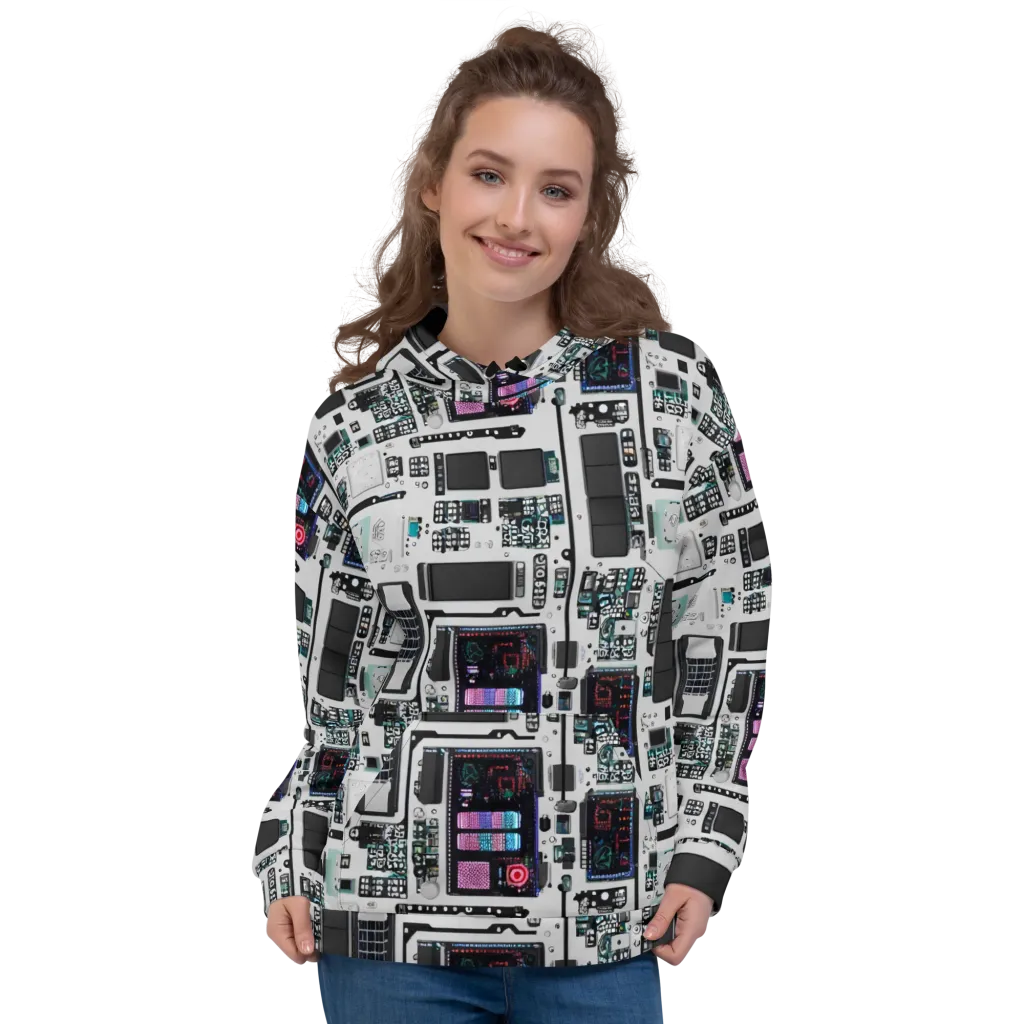 Wired Wonders on Hoodie — Front