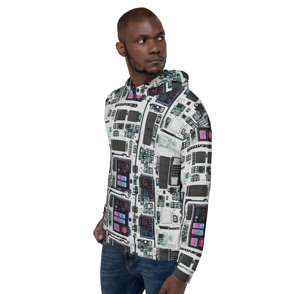 Wired Wonders on Hoodie — Left