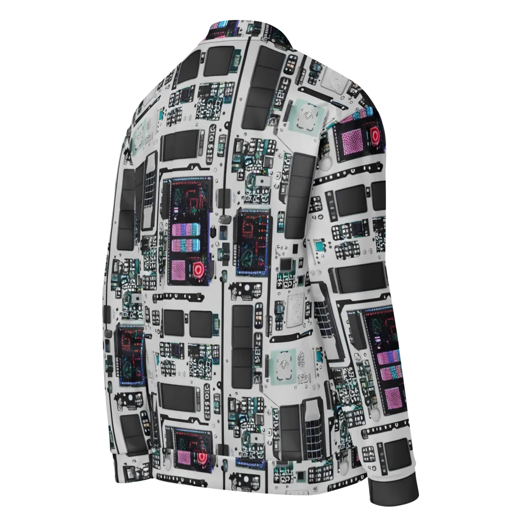 Wired Wonders on Bomber Jacket — Right Back
