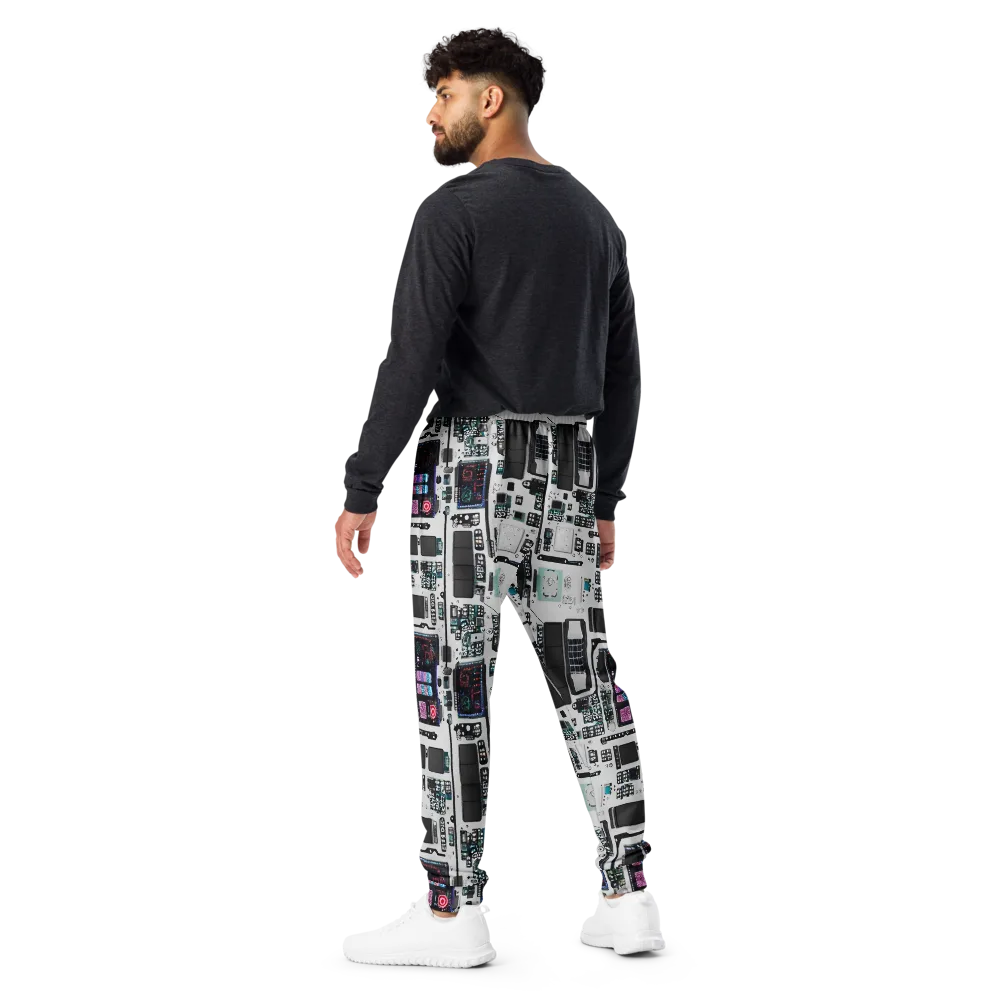 Wired Wonders on Men's Joggers — Back