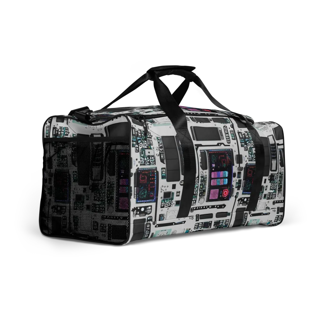 Wired Wonders on Duffle Bag — Right Front