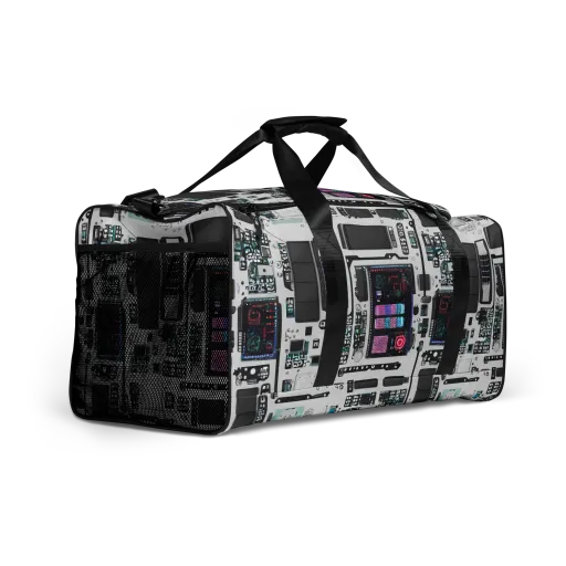 Wired Wonders on a Duffle Bag
