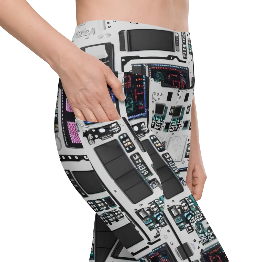 Wired Wonders on Leggings with Pockets — Product details