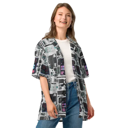 Wired Wonders on a Button Shirt