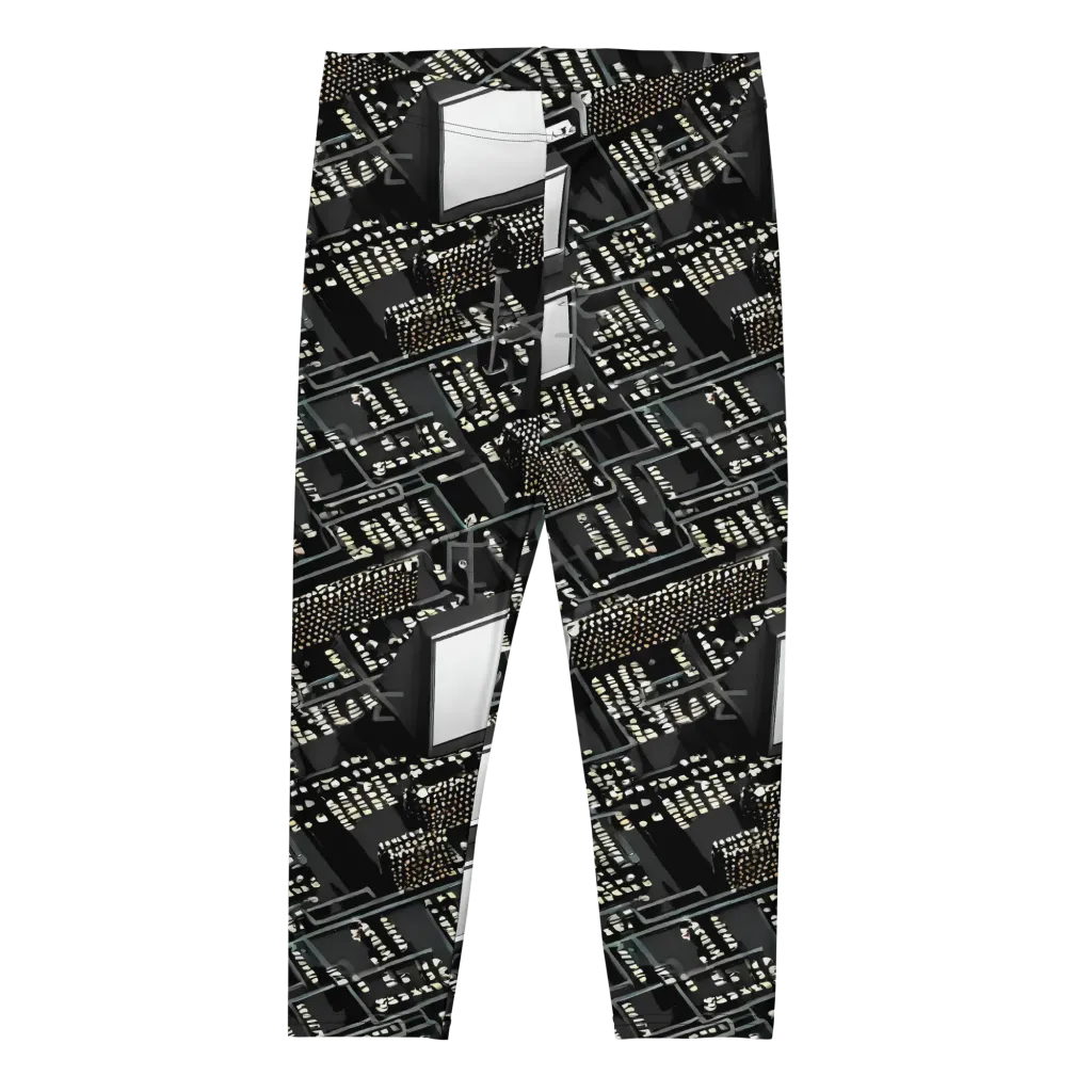 Electro Essence on Capri Leggings — Front