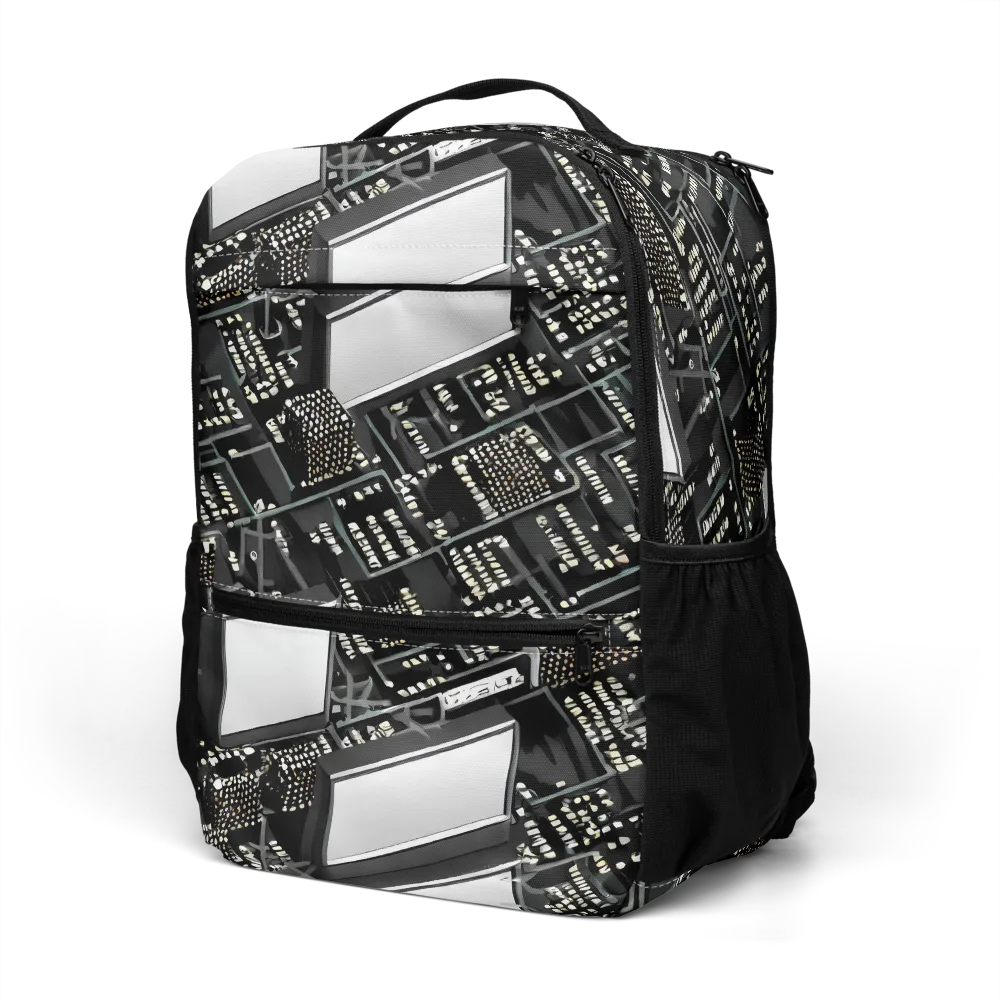 Electro Essence on Utility Backpack — Left Front