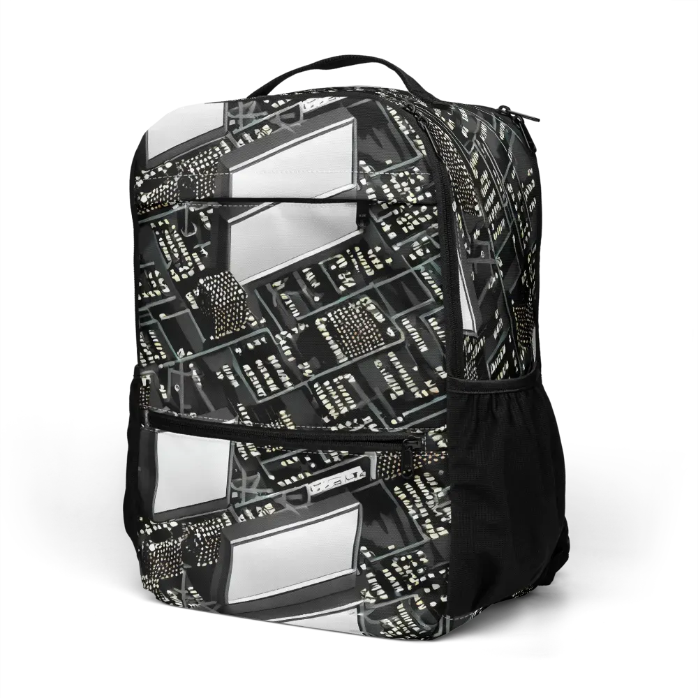 Electro Essence on Utility Backpack — Left Front
