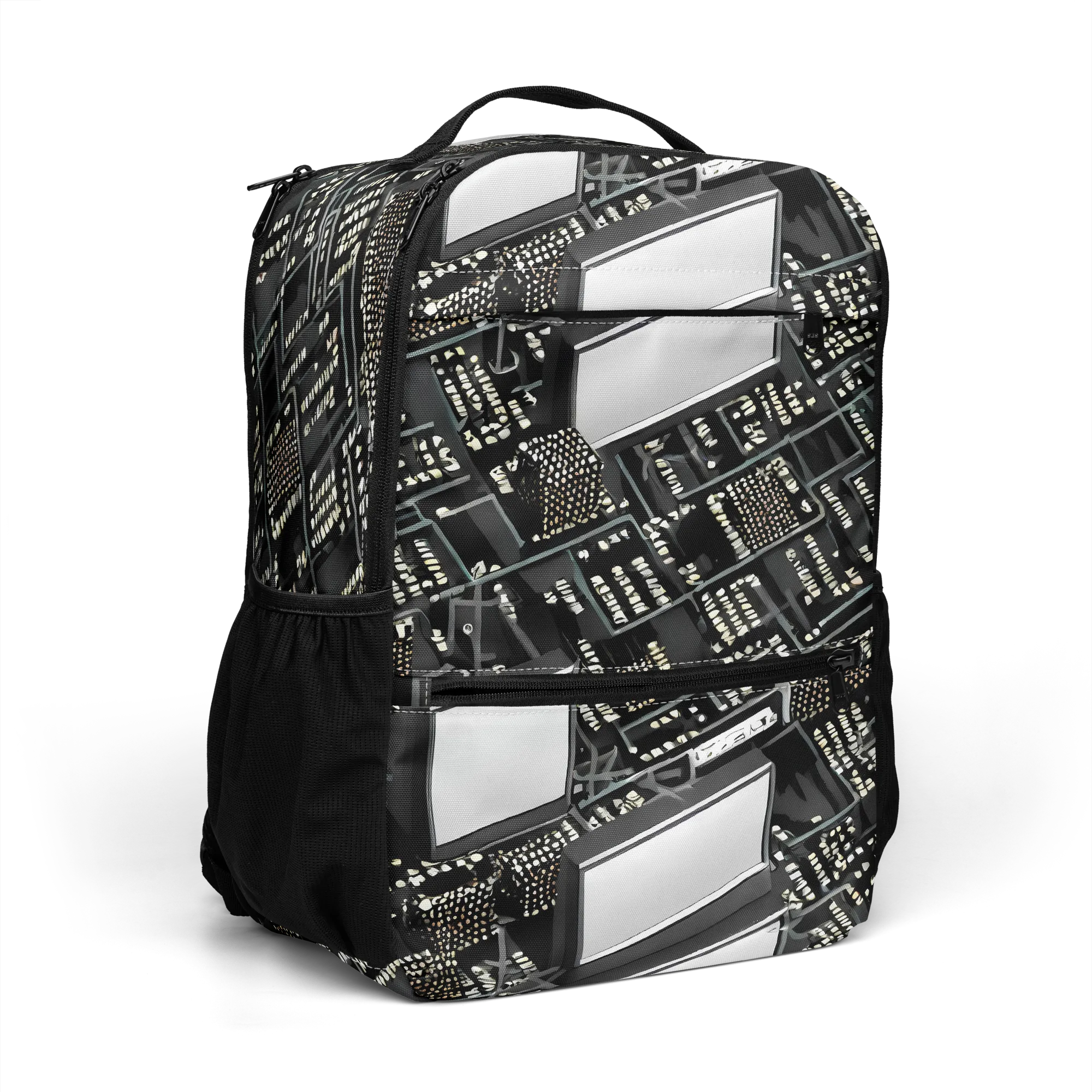Electro Essence on Utility Backpack — Right Front