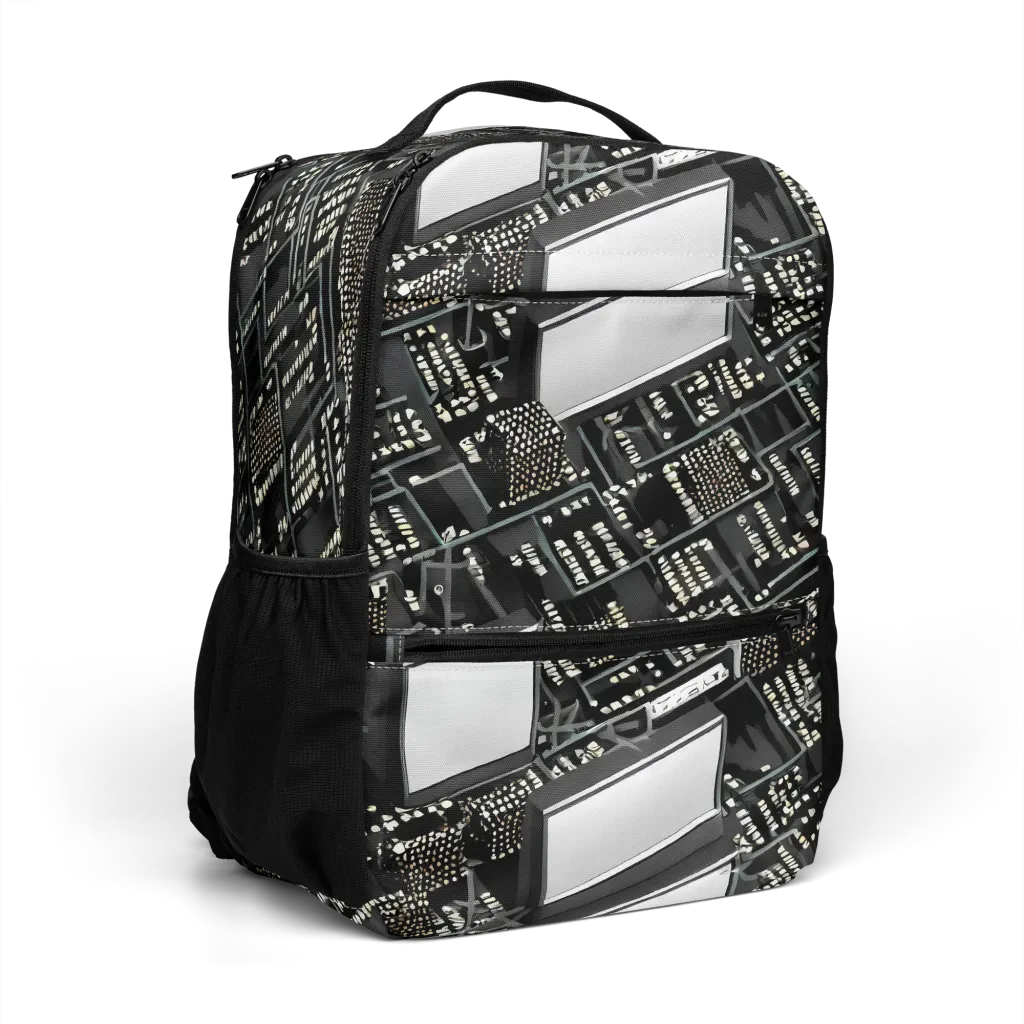 Electro Essence on Utility Backpack — Right Front