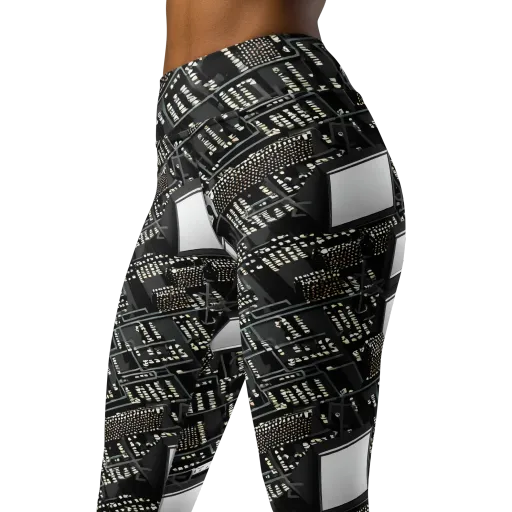 Electro Essence on a Yoga Leggings