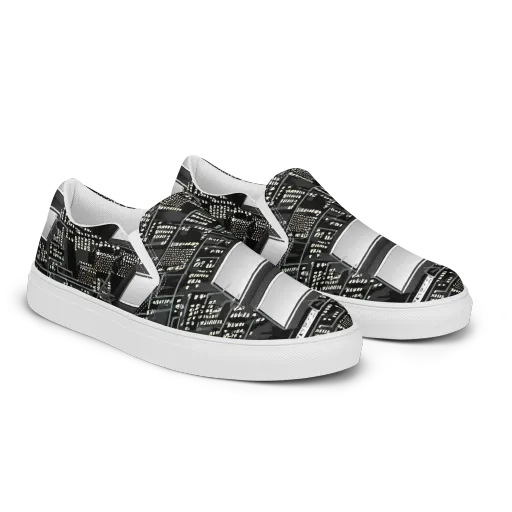 Electro Essence on a Men's Slip-On Canvas Shoes