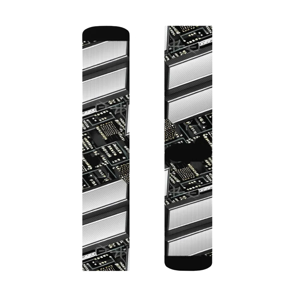 Electro Essence on Socks — Left Sock