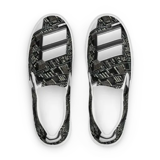 Electro Essence on a Women's Slip-On Canvas Shoes