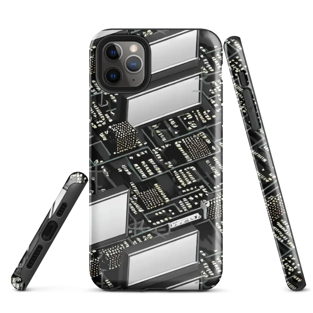 Electro Essence on Tough Case for iPhone® — Front