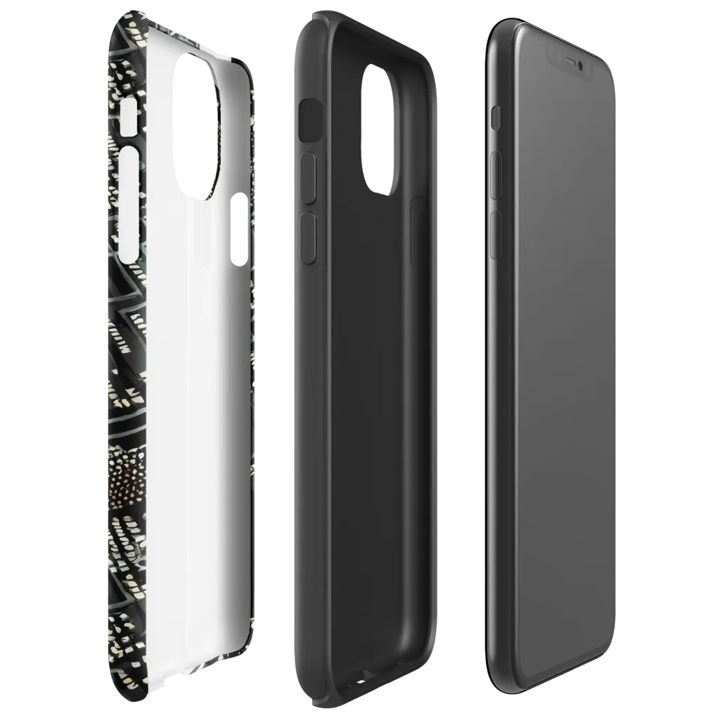 Electro Essence on Tough Case for iPhone® — Right