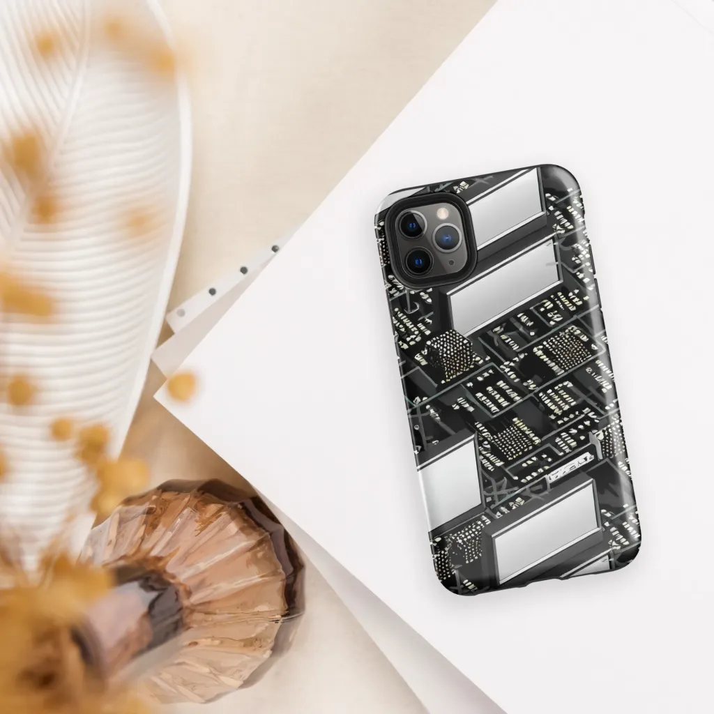Electro Essence on Tough Case for iPhone® — Front