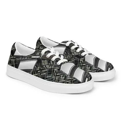 Electro Essence on a Men's Lace-Up Canvas Shoes