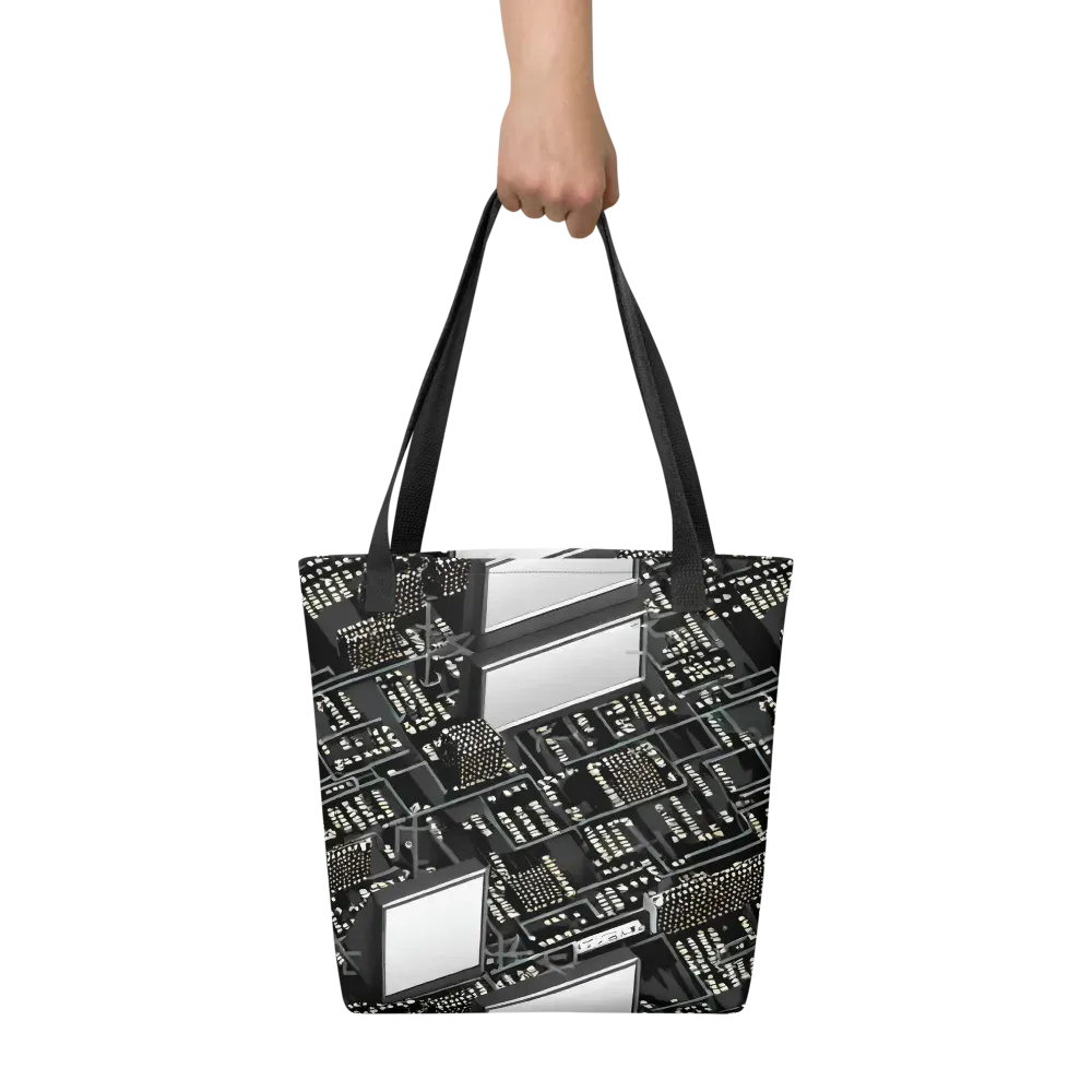 Electro Essence on Tote Bag — Front